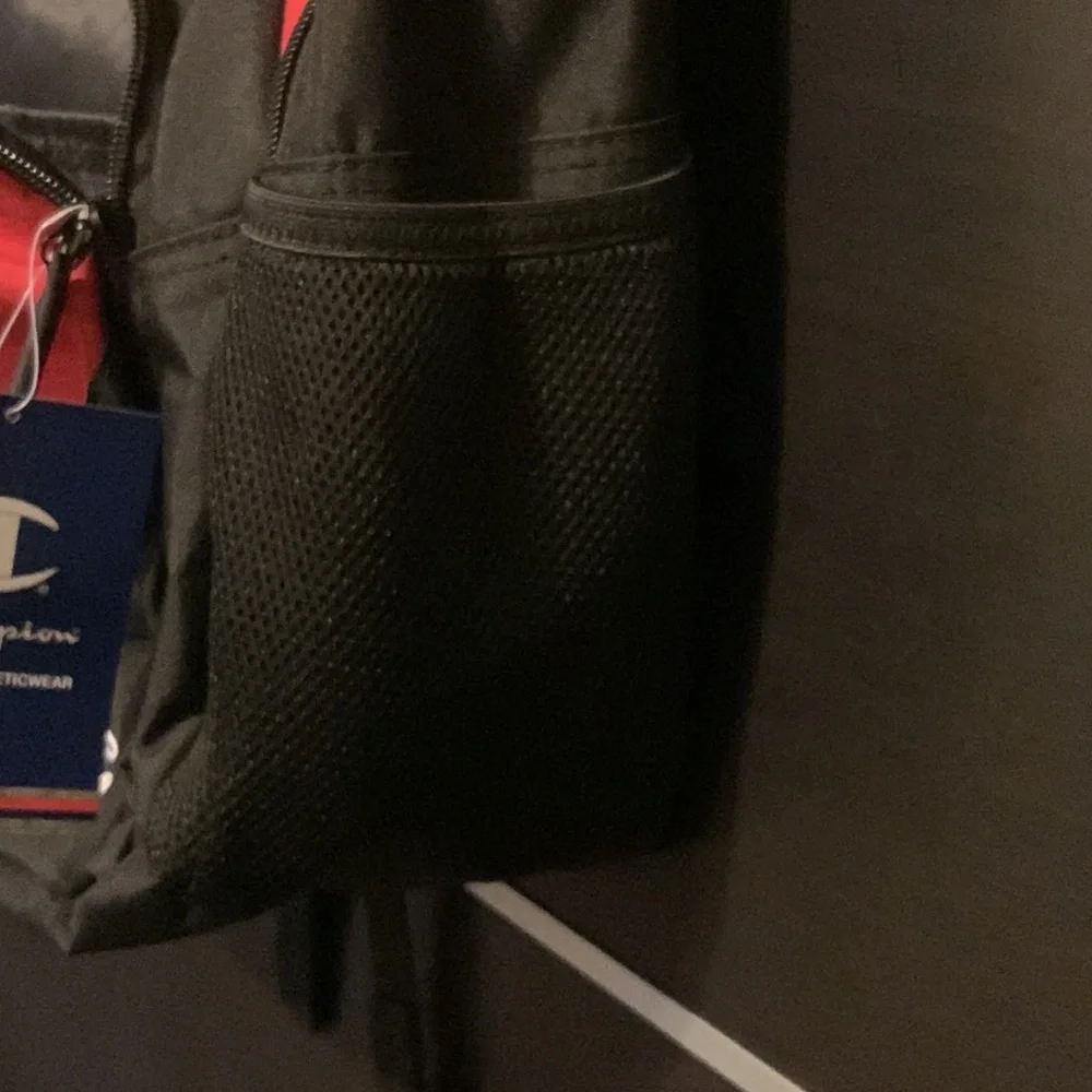 Champion Core Unisex Red and Black Backpack